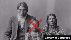 Reuben Black Boy and family, Piegan, ca. 1910. Photo by Edward Curtis. 