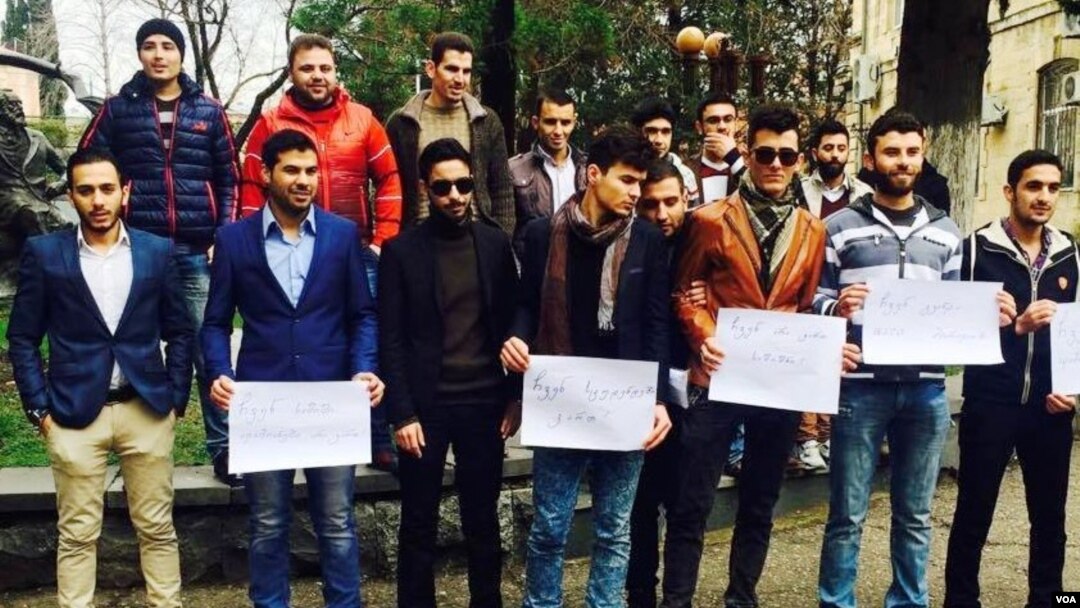 ერაყელი სტუდენტები ქუთაისში სწავლის გაგრძელების ნებართვას ითხოვენ