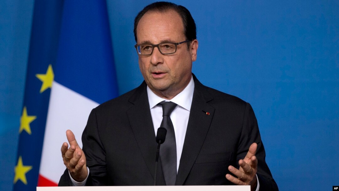 Presiden Perancis Francois Hollande mengatakan bahwa konferensi internasional Israel-Palestina di Paris ditunda (foto: dok).
