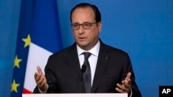 Madaxweynaha France Francois Hollande. (File Photo)