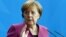 Thủ tướng Đức Angela Merkel tại một họp báo hồi tháng 4/2018