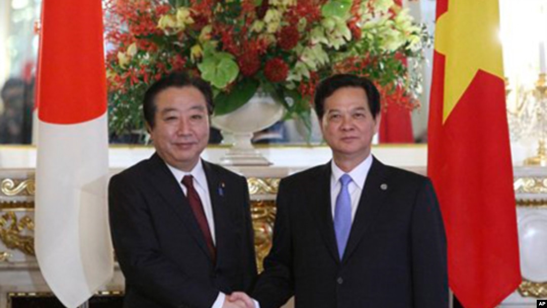 Thủ tướng Nhật Bản Yoshihiko Noda và Thủ tướng Việt Nam Nguyễn Tấn Dũng