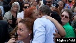 Obama recibió el apoyo de las mujeres en un acto realizado en Tampa, Florida antes de su viaje a Colombia. (Foto: Casa Blanca)