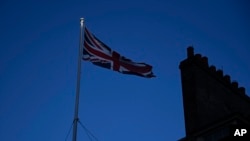 英国国旗。
