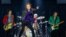 滚石乐队在德克萨斯州休斯顿市演出。(2019年7月27日)