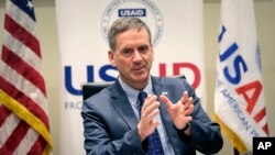  အမေရိကန် ပြည်ထောင်စု နိုင်ငံတကာ ဖွံ့ဖြိုးရေးအေဂျင်စီ (USAID) ရဲ့ အကြီးအကဲ Mark Gree
