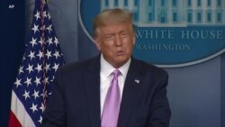 کاردانەوەی سەرۆک ترامپ لە بەرامبەر کاندیدکردنی کامڵا هێرس لەلایەن جۆو بایدنەوە