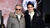 Andrea Bocelli and Family Light the Empire State Building