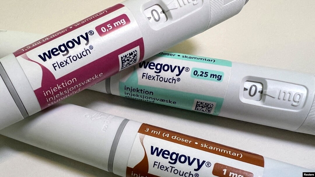 Thuốc chích giảm cân Wegovy của công ty Novo Nordisk.