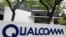 高通公司在加州圣克拉拉办公室前的标徽