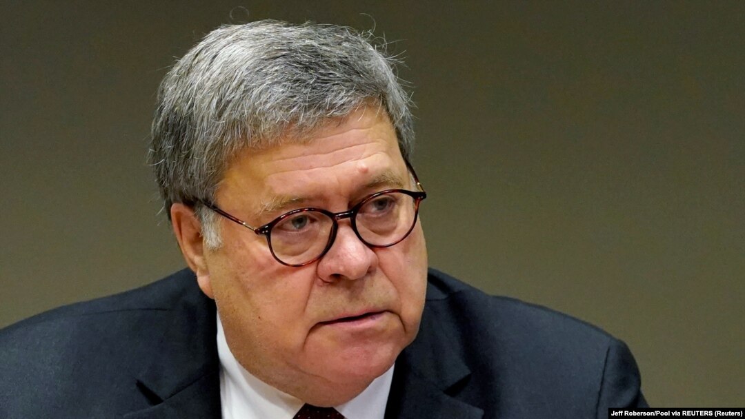 William Barr, sekretar za pravosuđe (Foto: Jeff Roberson/Pool via REUTERS)