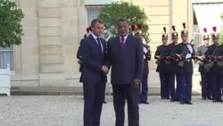 Sassou akutani na Macron