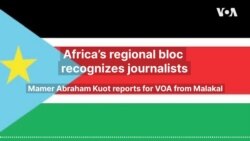 Africa’s regional bloc recognizes journalists