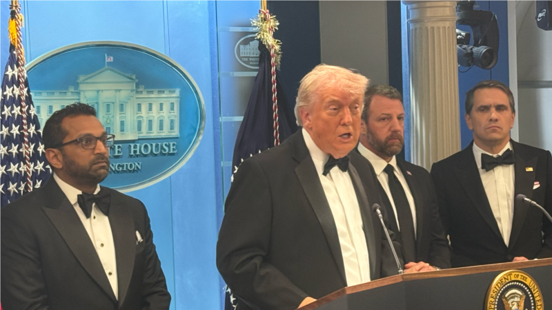 ترامپ: فکر نمی‌کنم تیراندازی امشب با عملیات نظامی علیه جمهوری اسلامی ارتباطی دارد؛ مهاجم دستگیر شد؛ فرد مریضی است از کالیفرنیا