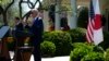 Presiden AS Joe Biden berbicara dalam konferensi pers bersama Perdana Menteri Jepang Fumio Kishida di Rose Garden, Gedung Putih, Washington, pada 10 April 2024. (Foto: AP/Evan Vucci)