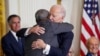 U.S. President Biden presents Presidential Medal of Freedom during ceremony at the White House