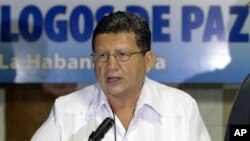 Una vez más, el portavoz de las FARC fue alias Pablo Catatumbo.