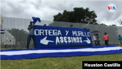 Las protestas contra el presidente Daniel Ortega se han multiplicado desde 2018. [Foto: VOA/Houston Castillo]