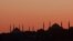 The sunset in Istanbul, Turkey, October 19, 2011 (file photo).