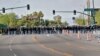 Police Break Up Protest Outside Trump Rally in Phoenix 