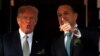 FILE - U.S. President Donald Trump welcomes Irish Prime Minister Leo Varadkar for a St. Patrick's Day reception at the White House in Washington, March 15, 2018.