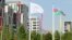 Londonda Olimpiya kəndində Azərbaycan bayrağı qaldırlıb 