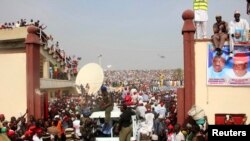 Dandazon magoya bayan Janar Buhari a Kano.