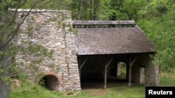 A view of the site of the Catoctin Furnace, an iron forge where enslaved people of African descent once worked, in Cunningham Falls State Park in Maryland, U.S., in this undated photograph. (Aneta Kaluzna/Handout via REUTERS)