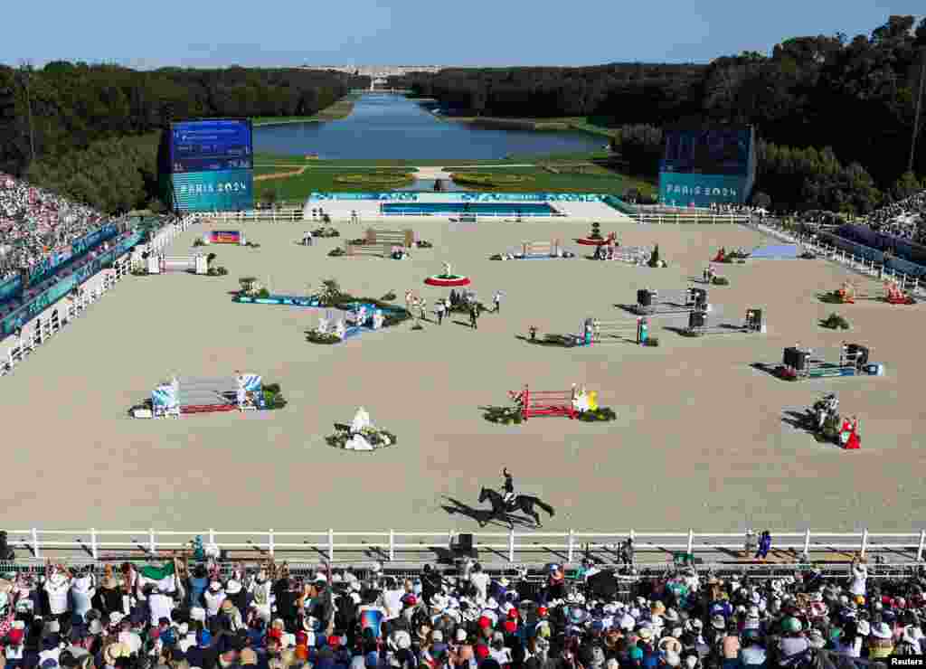 رقابت اسب سواری در مسابقات المپیک تابستانی در پاریس