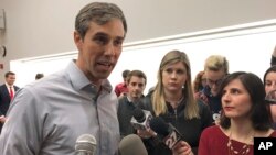 FILE - Beto O'Rourke says he has made up his mind about a 2020 presidential run and will announce his intentions "soon." 