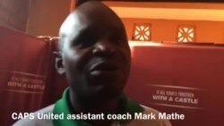 Umqeqetshi Weqembu leCaps United uMark Mathe Ukhuluma Ngomdlalo Wenguqu