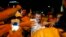 Venezuela's opposition leader and presidential candidate Henrique Capriles (C) greets supporters during a campaign rally in Caracas Apr. 1, 2013.