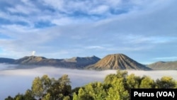 Kawasan wisata Bromo, Tengger Semeru, Jawa Timur (Foto: VOA/ Petrus Riski)