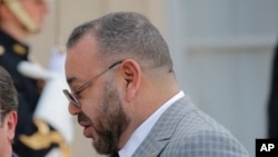 Le roi Mohammed VI du Maroc, 2 mai 2017.