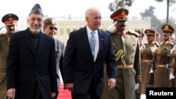 Perezida wa Reta Zunze Ubumwe z'Amerika Joe Biden muri ari muri Afuganistani