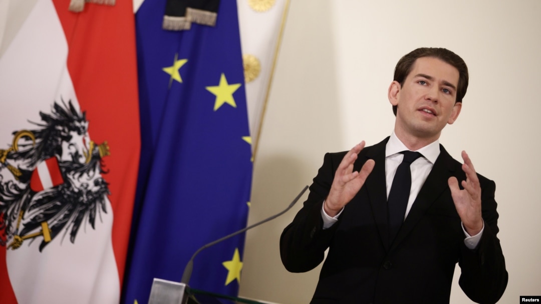 Avstriya Kansleri Sebastyan Kurz, Vena, Avstriya, 2020-yil, 3-noyabr