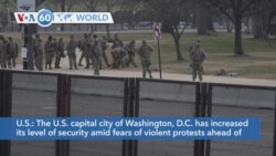 VOA60 Addunyaa - Washington Beefs Up Security Ahead of Presidential Inauguration