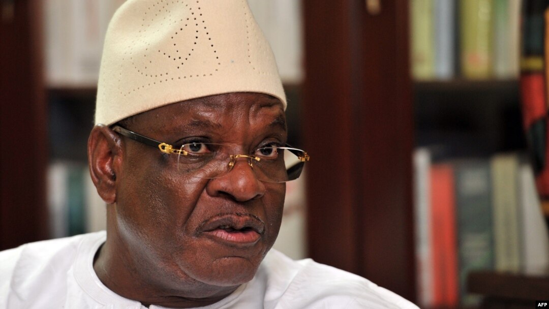 Kandidat presiden Mali Ibrahim Boubacar Keita di Bamako, 9 Agustus 2013 (Foto: dok).