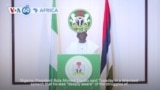 VOA60 Africa - Nigeria: President Tinubu says he is aware of the Nigerian people's economic struggles