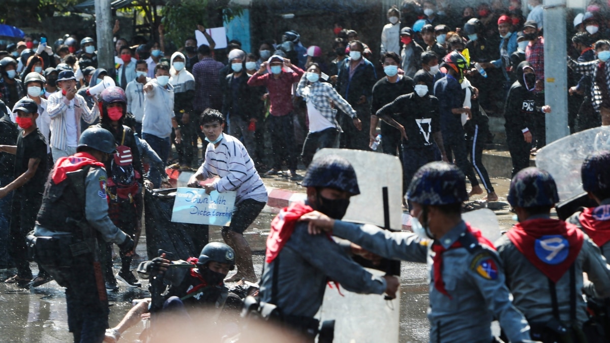 Explainer: How Are The Myanmar Protests Being Organized?