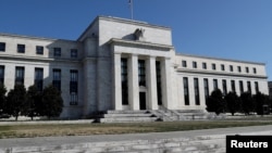 Kantor pusat Bank Sentral AS atau Federal Reserve di Washington, DC. 