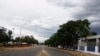 FILE - An empty street is seen during a nationwide lockdown, to help prevent the spread of COVID-19, in Botswana. (Mqondisi Dube/VOA)
