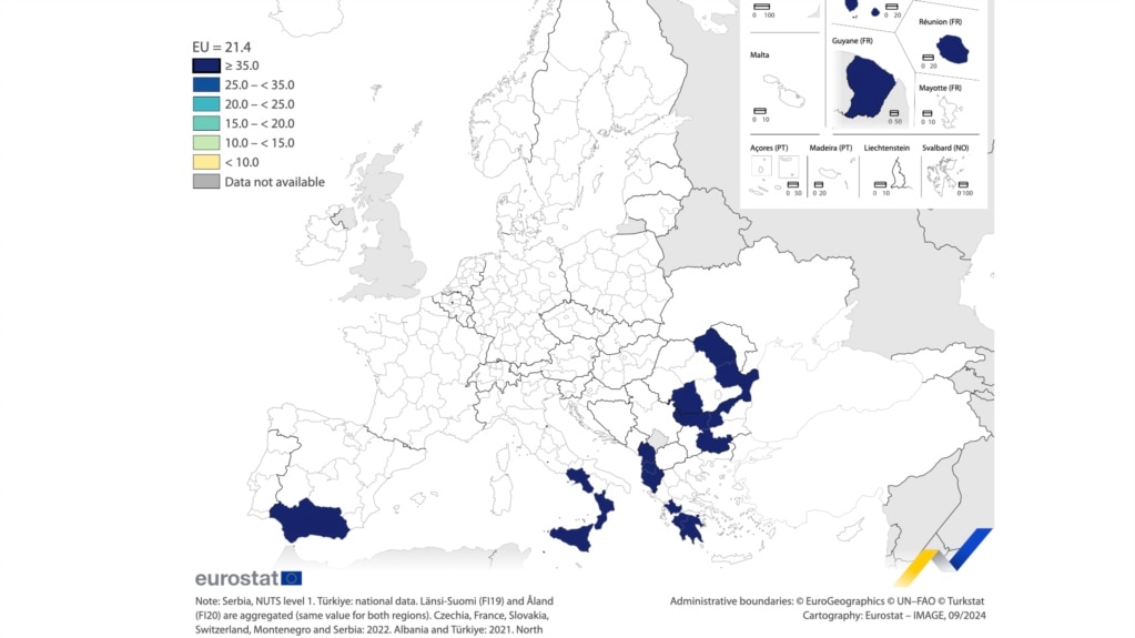 Shqipëria kryeson në Europë, mbi 46% e popullsisë në rrezik varfërie