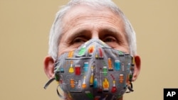 El doctor Anthony Fauci, director del Instituto Nacional de Alergias y Enfermedades Infecciosas de EE. UU. y principal asesor médico del presidente, dice que las vacunas son "el camino a la normalidad", pero las mascarillas se necesitan por ahora.