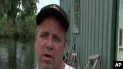 Louis McAnespy is a third-generation commercial fishermen from Louisiana who fears he will lose his livelihood due to the fishing ban imposed after last week's oil spill in the Gulf of Mexico (file photo)