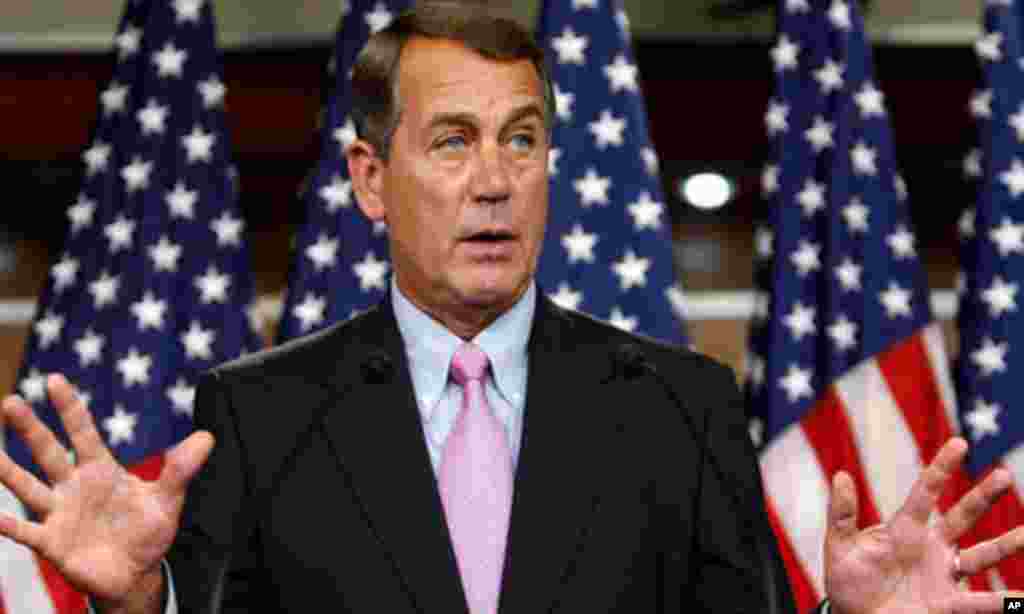 John Boehner spika mpya wa baraza la Wawakilishi katika bunge la Marekani