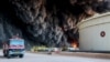 Oil Facility Fires, Set Off by Rocket Attacks, Rage in Libya