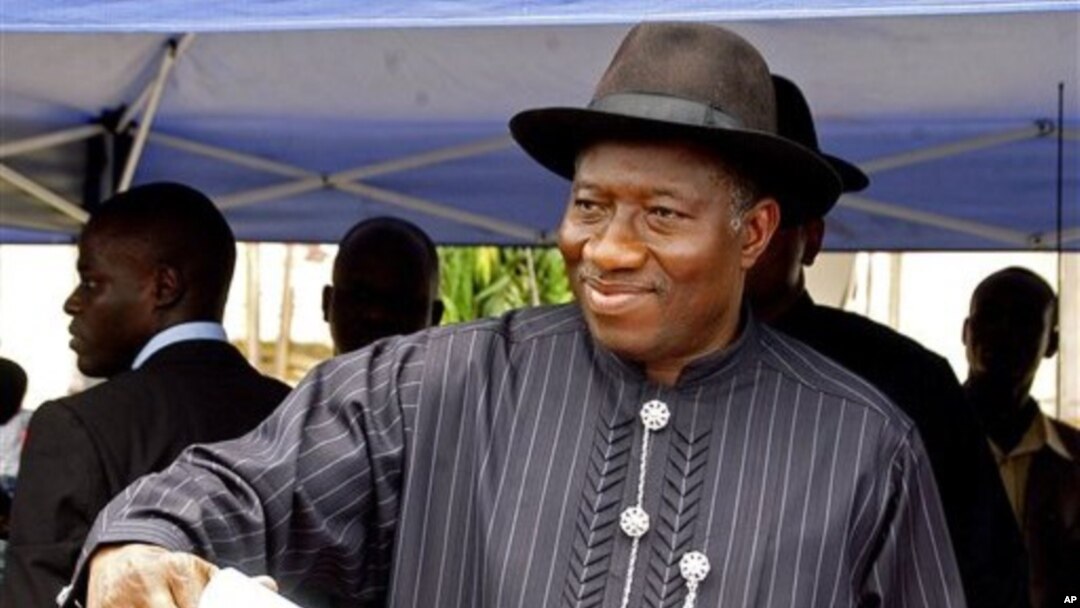 Shugaban Nijeriya Goodluck Jonathan.