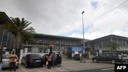 Un tribunal d'Abidjan, Côte d'Ivoire, 8 août 2018. AFP PHOTO / SIA KAMBOU