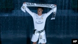 Le joueur du Real Madrid Cristiano Ronaldo, à Madrid le 29 mai 2016.